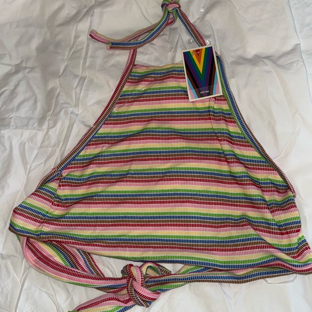 Pride collection knit top (large)